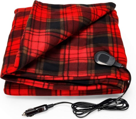 Heated Fleece Blanket –Your Companion for Warmth and Comfort