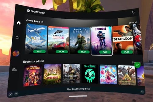 Xbox Cloud Gaming is coming to the Meta Quest