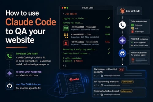 How to use Claude Code to QA your website