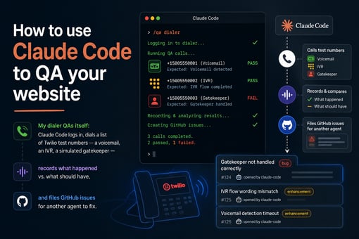 How to use Claude Code to QA your website
